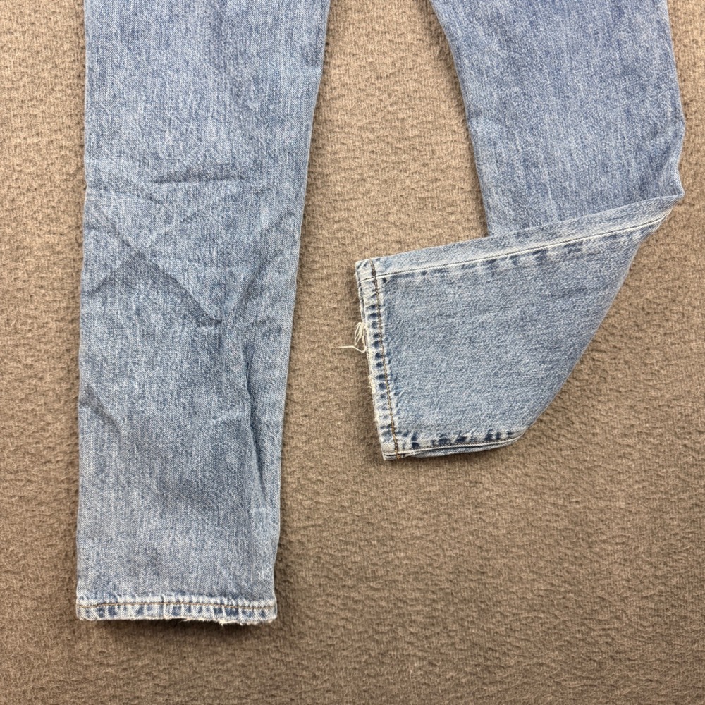 Aeropostale Aero Boyfriend Distressed Light Wash Button Fly Denim Jeans 00‎ Reg - Picture 12 of 14